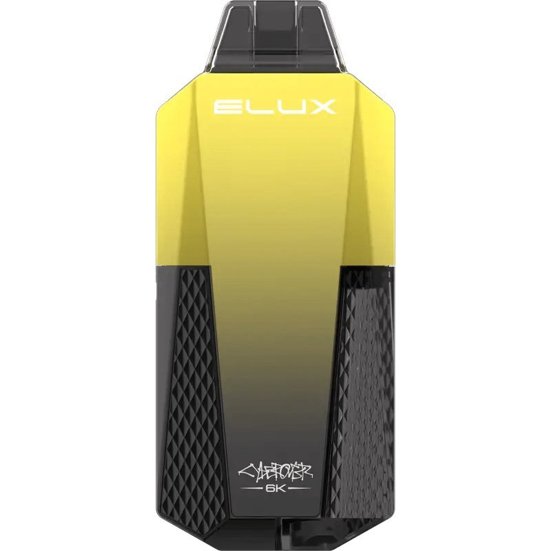 Elux Cyberover 6000 Prefilled Pod Vape - Box of 10 available in Banana Ice Flavour 