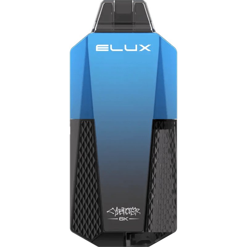 Elux Cyberover 6000 Prefilled Pod Vape - Box of 10 available in Grapeberry Flavour 