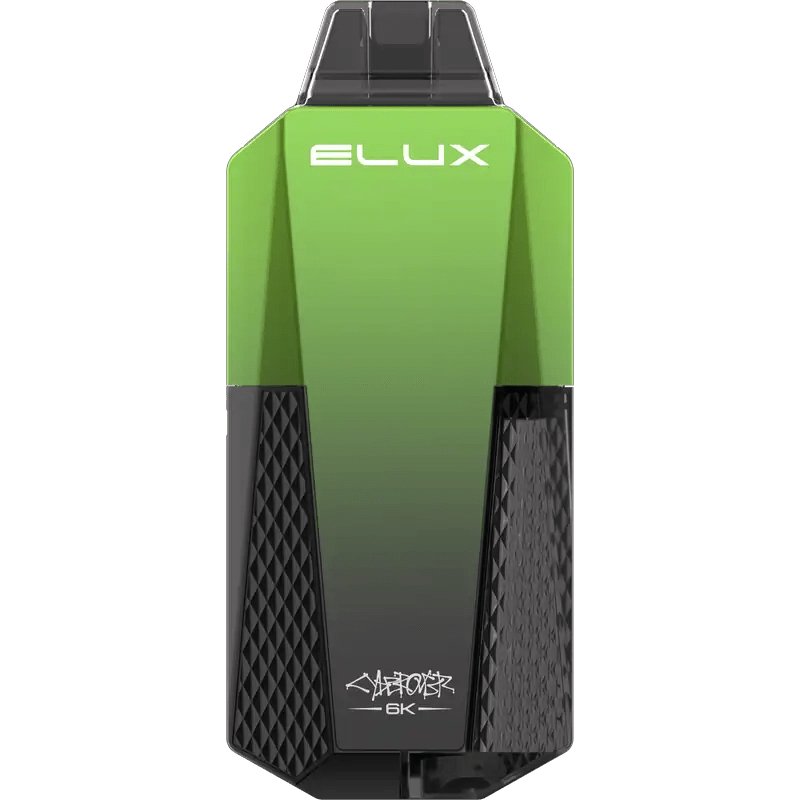 Elux Cyberover 6000 Prefilled Pod Vape - Box of 10 available in Watermelon Ice Flavour 