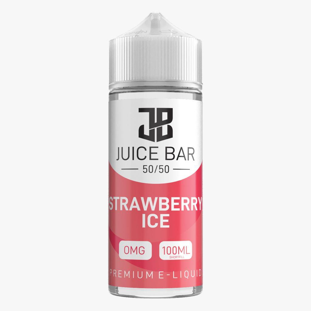 Juice Bar 100ml E liquid Shortfill-Strawberry Ice-vapeukwholesale