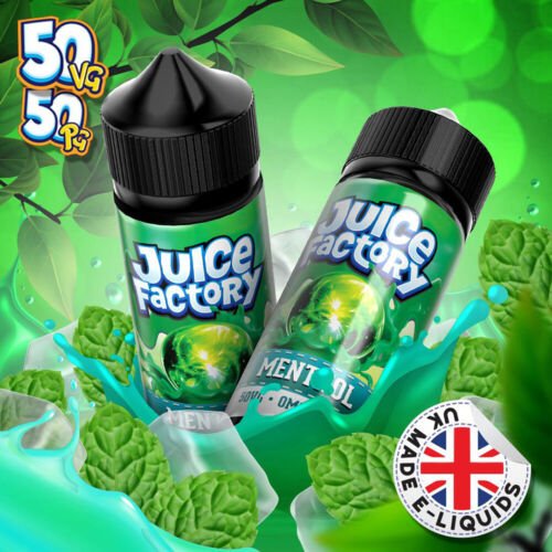 Juice Factory E-Liquid 100ml E-liquids-Menthol-vapeukwholesale