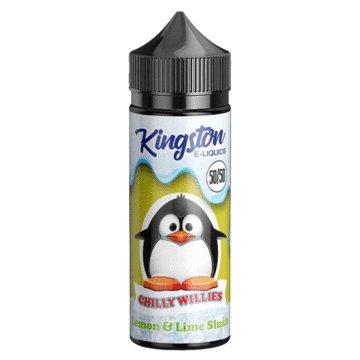Kingston 50/50 Chilly Willies 100ML Shortfill-Lemon & Lime Slush-vapeukwholesale