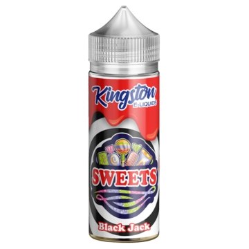 Kingston Sweets 100ML Shortfill-Black Jack-vapeukwholesale