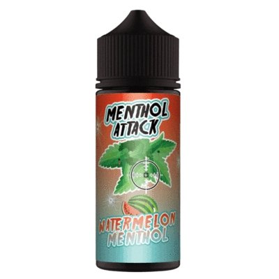 Menthol Attack 100ML Shortfill-Watermelon Menthol-vapeukwholesale