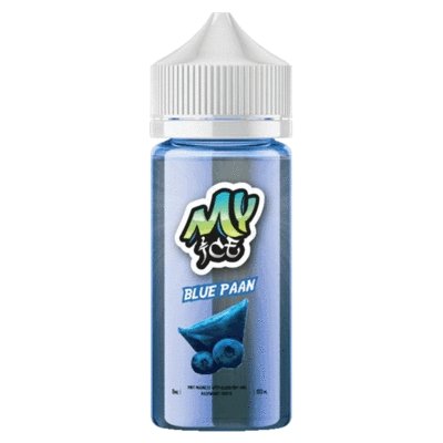 My E-Liquids Ice 100ML Shortfill-Blue Paan-vapeukwholesale