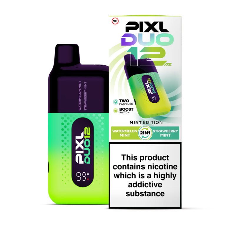 Pixl Duo 12000 Pre-Filled Pod Vape Kit - Box of 5