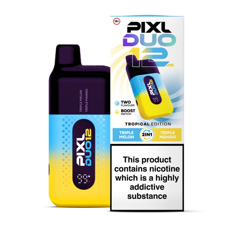 Pixl Duo 12000 Pre-Filled Pod Vape Kit - Box of 5